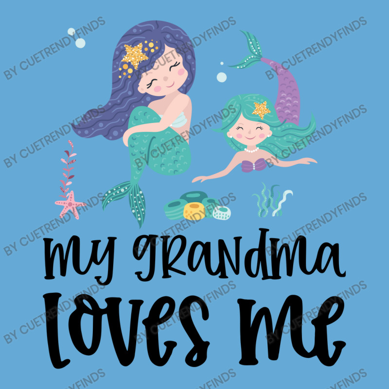 Mermaids My Grandma Loves Me Basic T-shirt by CueTrendyFinds | Artistshot