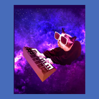 Keyboard Cat Galaxy Basic T-shirt | Artistshot