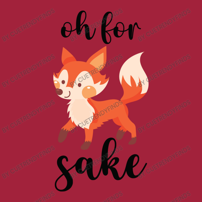 Oh For Fox Sake Basic T-shirt by CueTrendyFinds | Artistshot