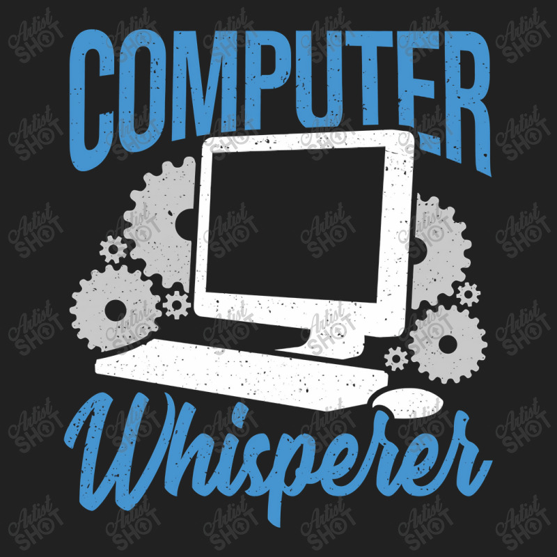 Computer Whisperer Tech Support Gift Basic T-shirt | Artistshot