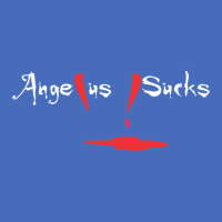 Angelus Sucks Fangs Wr 1 Basic T-shirt | Artistshot