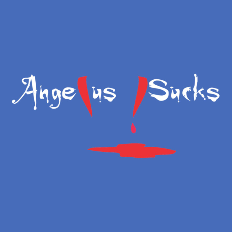 Angelus Sucks Fangs Wr 1 Basic T-shirt by AlyceFlora | Artistshot