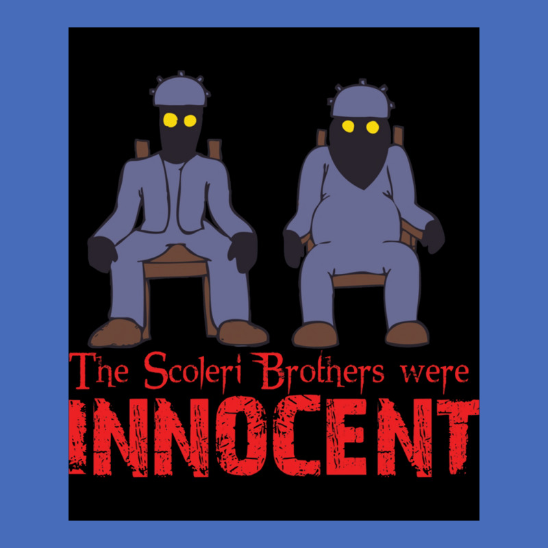 The Scoleri Brothers Were Innocent Essential Poster 80s Basic T-shirt by persiefennink | Artistshot