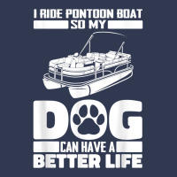 Boating Dog Lake   Pontoon Boat T Shirt Basic T-shirt | Artistshot