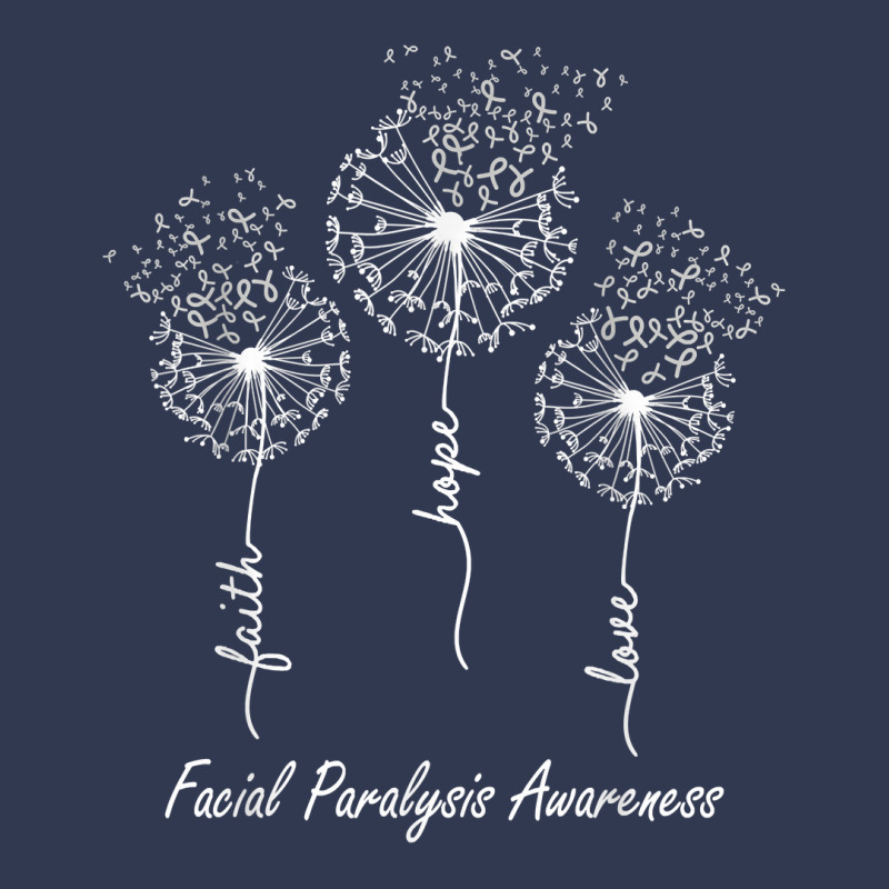 Facial Paralysis Awareness Faith Hope Love Dandelion T Shirt Basic T-shirt by hyong5i4 | Artistshot