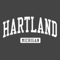 Hartland Michigan Mi Vintage Athletic Sports Design T Shirt Basic T-shirt | Artistshot