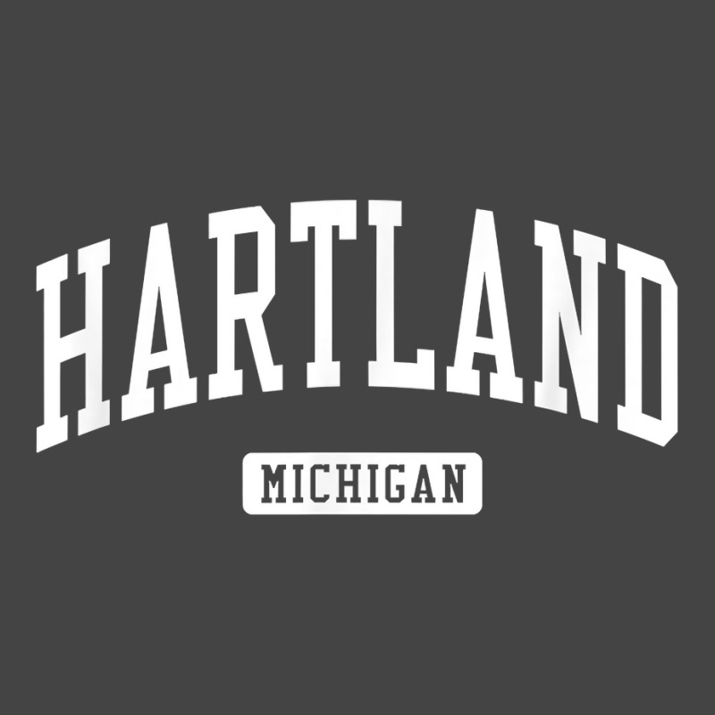 Hartland Michigan Mi Vintage Athletic Sports Design T Shirt Basic T-shirt by barrydygertkkx | Artistshot