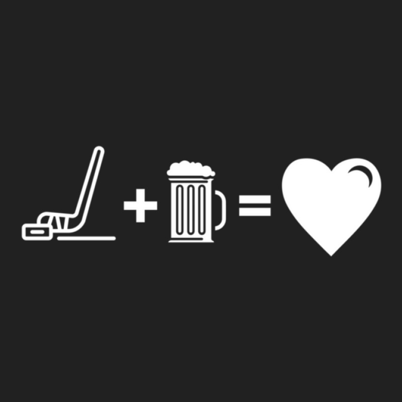 Hockey Beer Mug Of Beer Is Love Athlete Gift Idea 2 Basic T-shirt | Artistshot