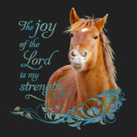 Limited Edition Christian Bible Verse Smiling Horse Basic T-shirt | Artistshot