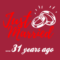 Just Married 31 Years Ago Funny Anniversary Gift Basic T-shirt | Artistshot