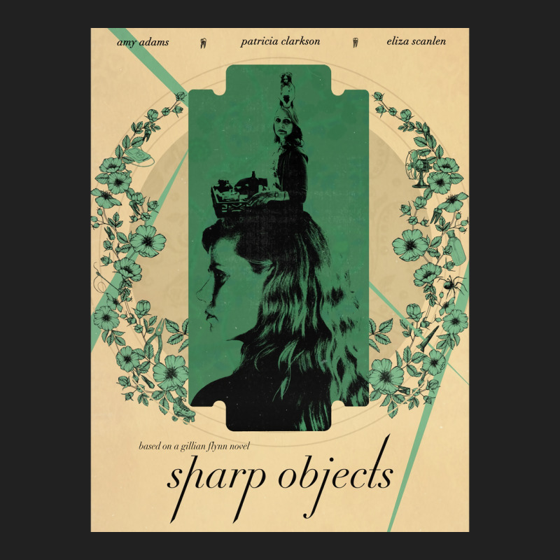 Sharp Objects Poster Poster Tumblr Basic T-shirt | Artistshot