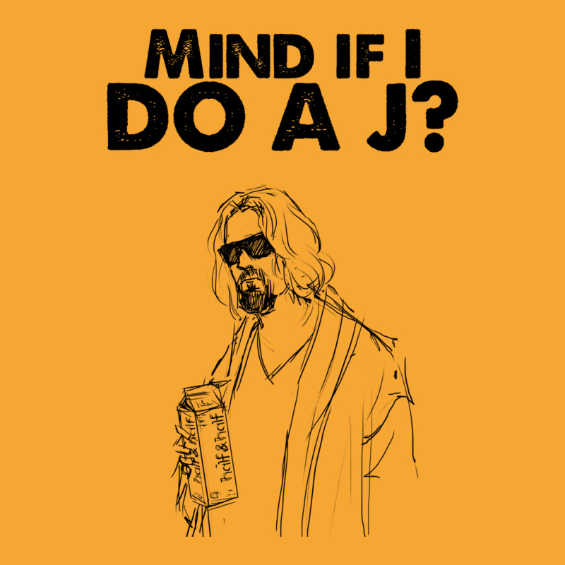 Big Lebowski  Mind If I Do A J The Dude Quote Basic T-shirt | Artistshot