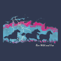 Run Wild And Free Running Horses Silhouettes Thunderstorm T Shirt Basic Youth T-shirt | Artistshot