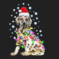 Dalmatian Dog Funny Cute Christmas Lights Puppy Lover T Shirt Basic Youth T-shirt | Artistshot