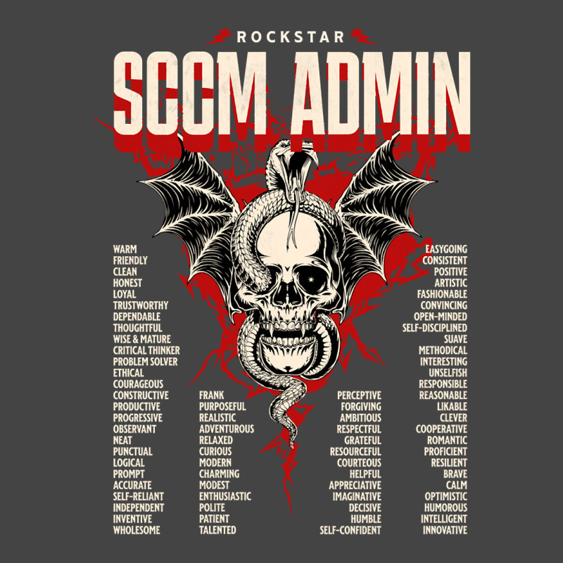 Limited Edition Sccm Administrator -  Rockstar Skull With Personality Basic Youth T-shirt by fenderbendable | Artistshot