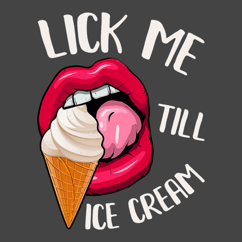 Lick Me Till Ice Cream Funny Pun Ice Cream Basic Youth T-shirt | Artistshot