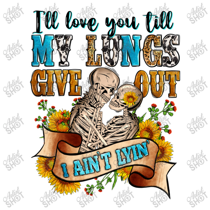 I'll Love You Tillmy Lungs Give Out I Ain't Lyin' Men's Long Sleeve Pajama Set | Artistshot