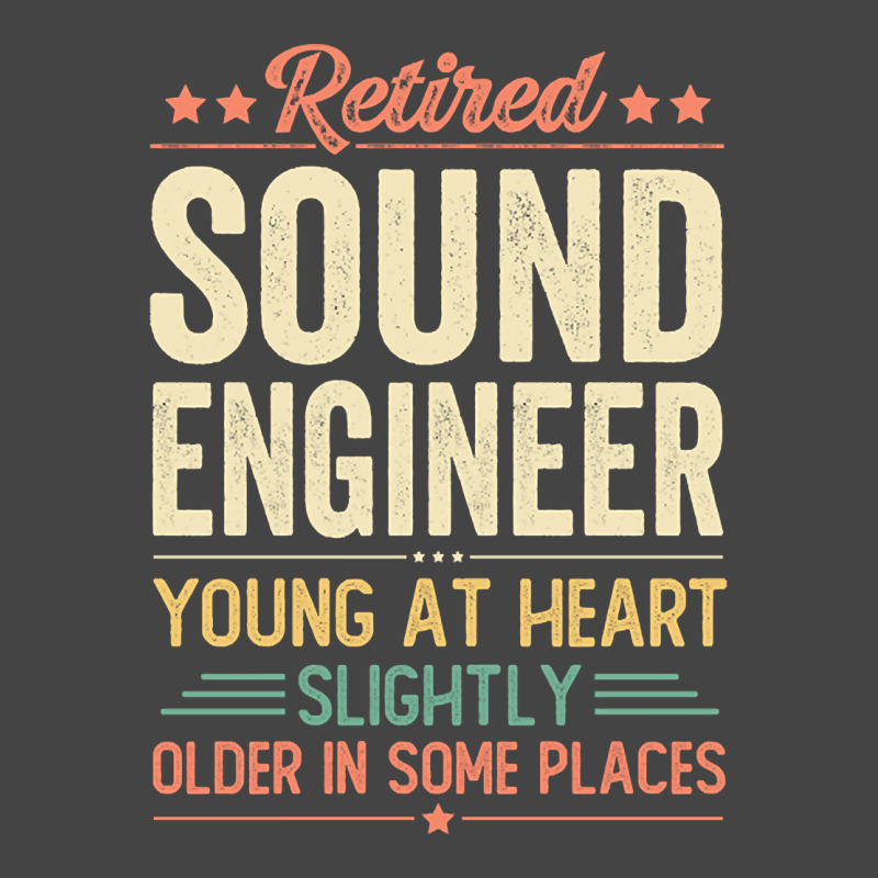 Limited Edition Retired Sound Engineer Basic T-shirt by Jankonen637 | Artistshot