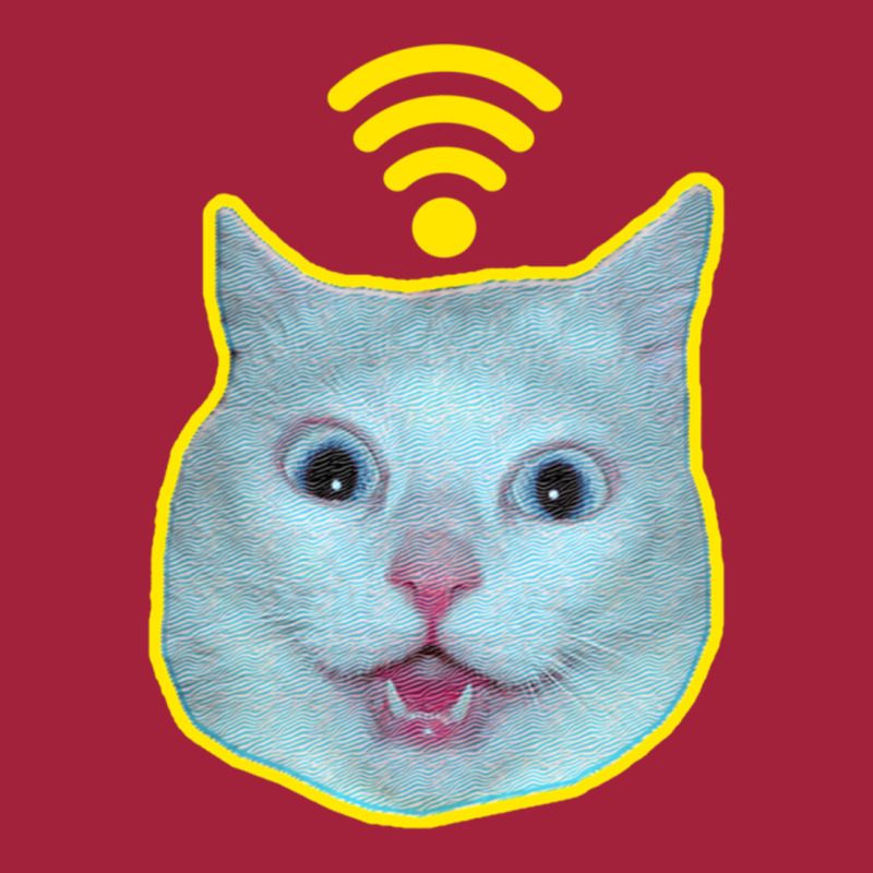 Cat Meme  Free Wifi Basic T-shirt by CAMMIGRAHAM | Artistshot