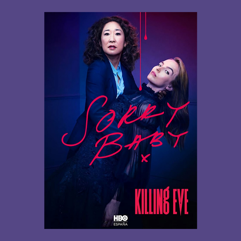 Killing Eve Poster Poster 80s Basic T-shirt by lannonchisumn | Artistshot