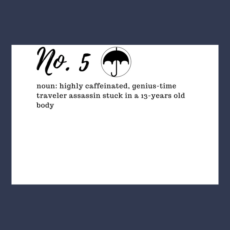 Number Five Hargreeves Definition And Umbrella Poster Green Basic T-shirt by verriaharzi4 | Artistshot