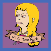 Lola From Big Mouth Im A Dump Truck Poster Funny Basic T-shirt | Artistshot