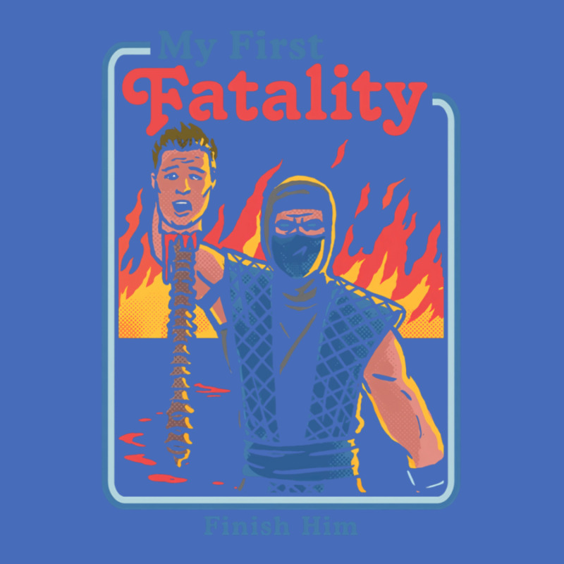 My First Fatality Finish Him 1 Basic T-shirt by GretchenJennie | Artistshot