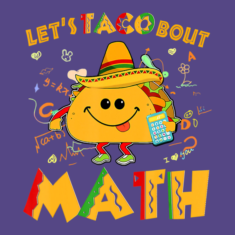 Hot Trend Let's Taco Bout Math Funny Cinco De Mayo Math Teacher Basic T-shirt by behindcedar22 | Artistshot