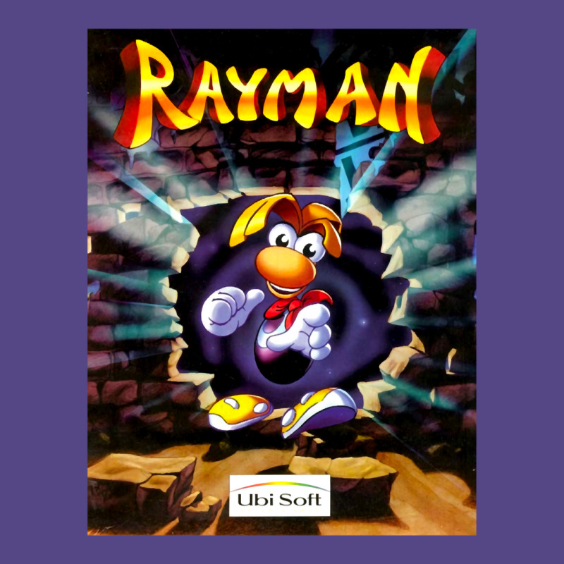 Black Vintage Retro Rayman Poster Graphic Basic T-shirt | Artistshot