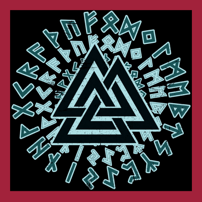 Valknut Wotansknoten Wikingerdreieick  Hipster Boy Basic T-shirt | Artistshot