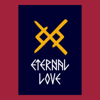 Viking Eternal Love Rune  Nature Hipster Basic T-shirt | Artistshot