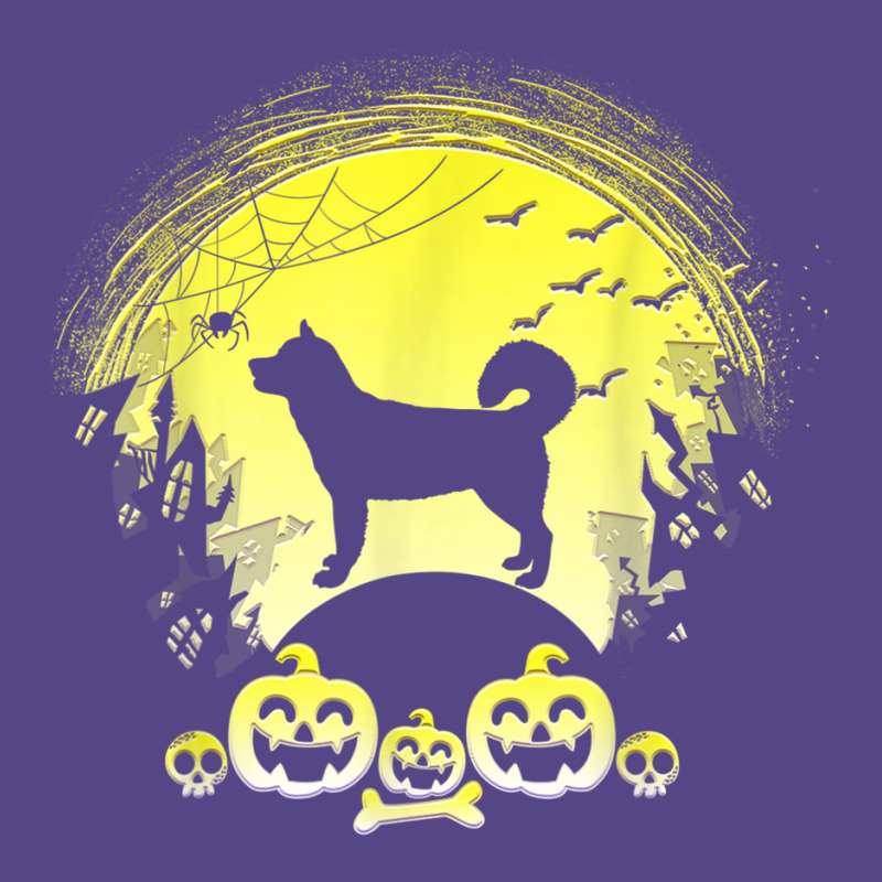 Holiday 365 Halloween Alaskan malamute Dog Scary Custom T Shirt Basic T-shirt | Artistshot