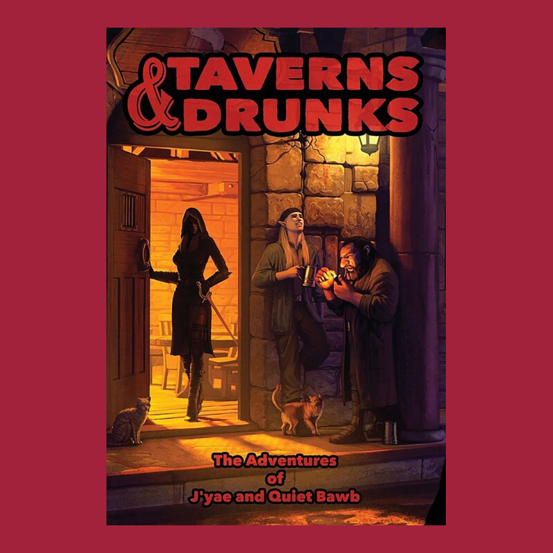 Taverns & Drunks Basic T-shirt by johnlu | Artistshot