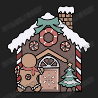 Holiday Gingerbread House Basic T-shirt | Artistshot