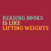 Trending Retro Typography  Reading Books Is Like Lifting Weights For Y Basic T-shirt | Artistshot