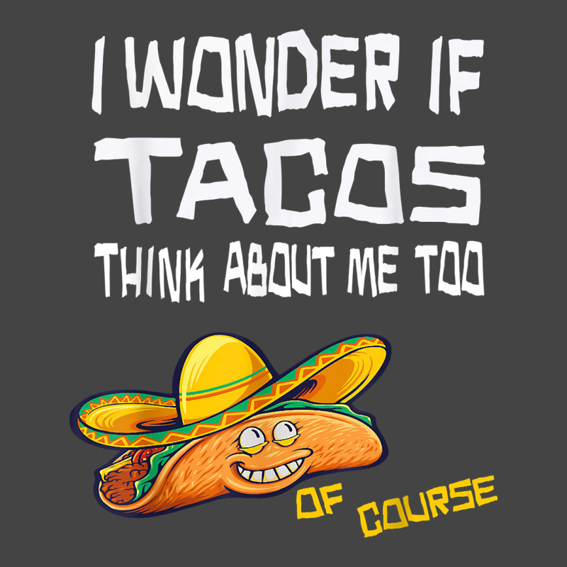 Taco Christmas Brown, I Wonder If Tacos Think About Me Too. T Shirt Basic T-shirt | Artistshot