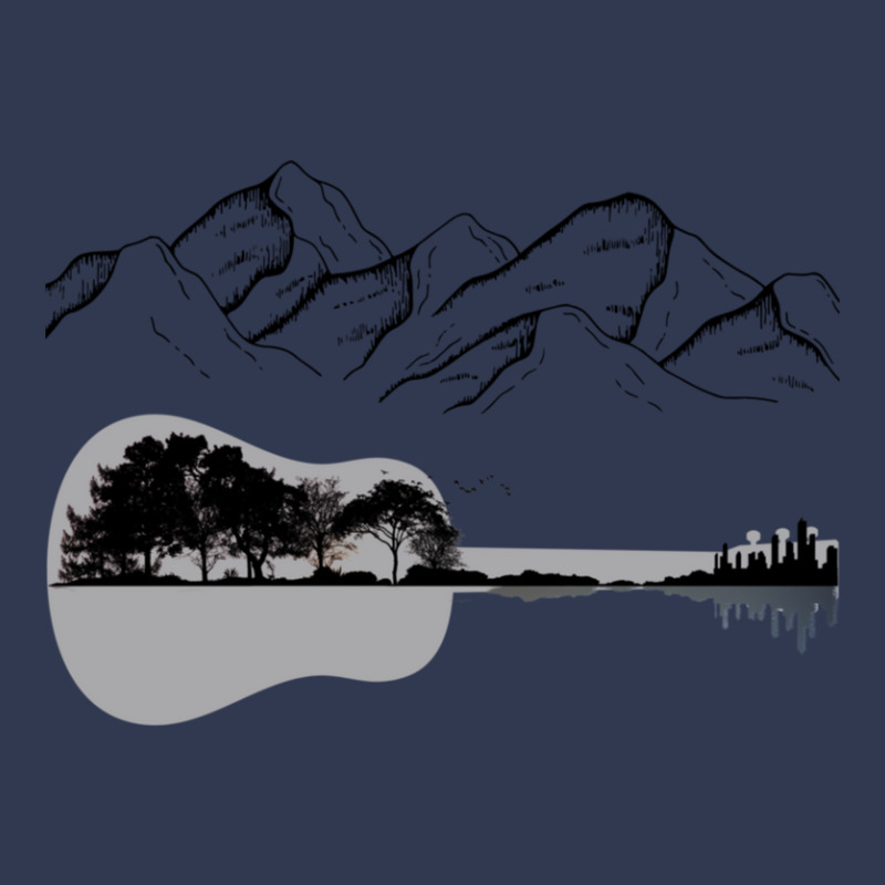 Nature-guitar 1 Basic T-shirt by ChristopherLloydDuback | Artistshot