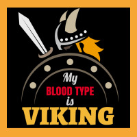 My Blood Type Is Viking With Sword And Shield Gift Idea  Travel Basic T-shirt | Artistshot