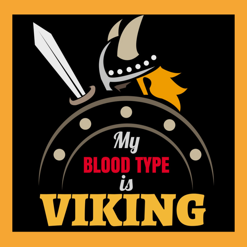 My Blood Type Is Viking With Sword And Shield Gift Idea  Travel Basic T-shirt | Artistshot