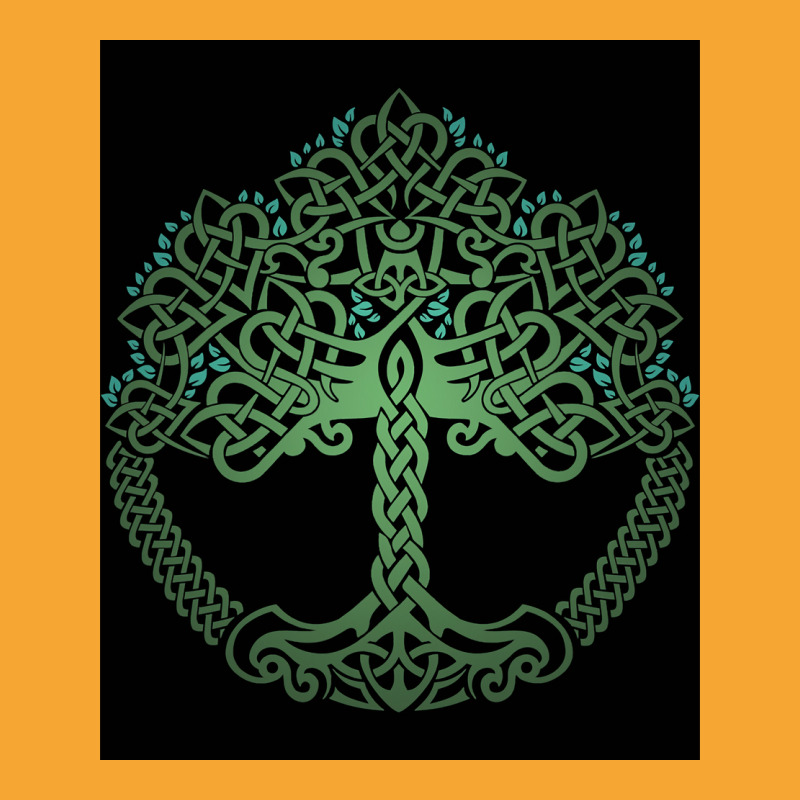 Viking Celtic Knotwork Tree Of Life  Love Girl Basic T-shirt | Artistshot