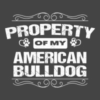 American Bulldog - Property Of My American Bulldog Basic T-shirt | Artistshot