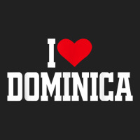 I Heart Dominica With Red Heart, I Love Dominica T Shirt Basic T-shirt | Artistshot