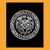 Viking Fenriswolf Fenrir Emblem Norse Mythology  Yellow Basic T-shirt | Artistshot