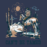 Can?t Be Tamed Music Country 70s 80s Cowboy Boots Horseback Basic T-shirt | Artistshot