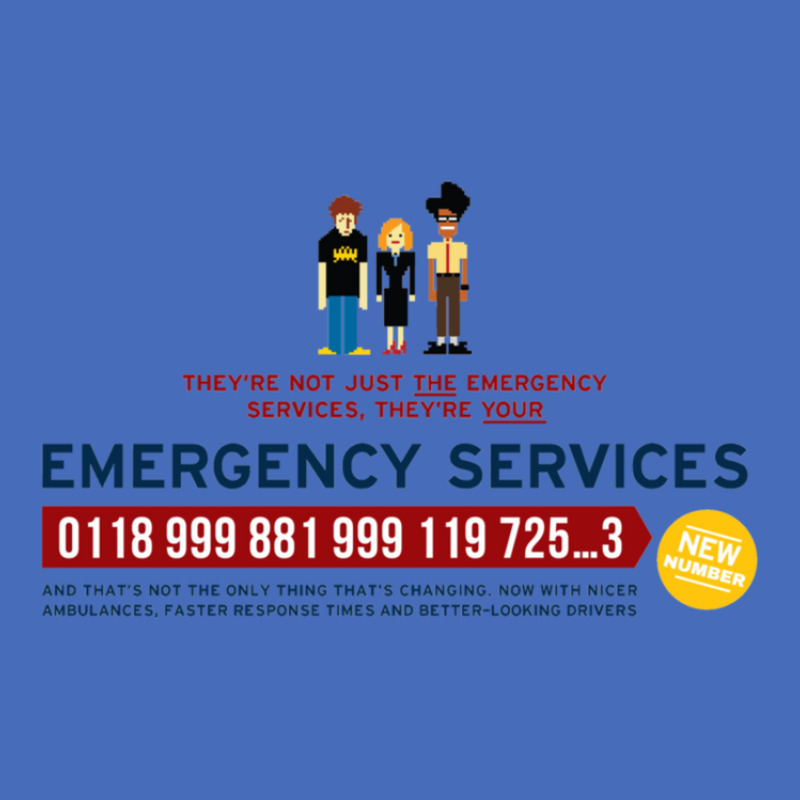 It Crowd - Emergency Services Basic T-shirt | Artistshot