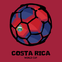 Costa Rica Football Country Flag Basic T-shirt | Artistshot