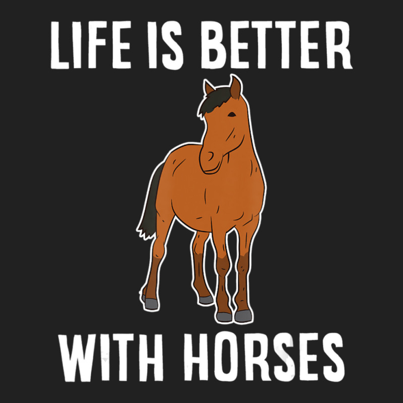 Trending Horse Riding Life Is Better With Horses Basic Youth T-shirt | Artistshot