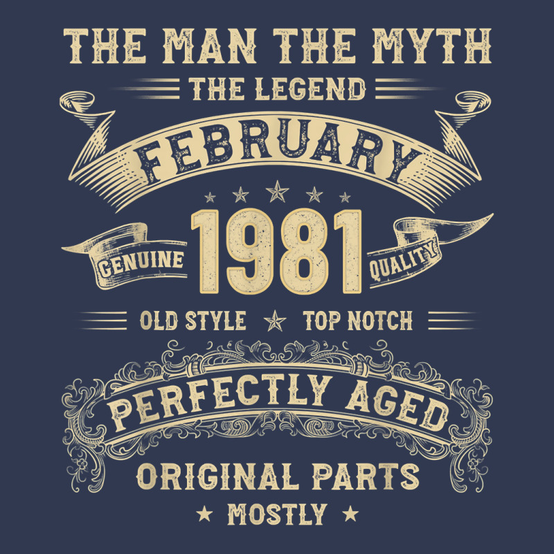 Men 42th Birthday Man In Mythology Legend Of February 1981 T Shirt Basic Youth T-shirt by veroniquetour3tz | Artistshot