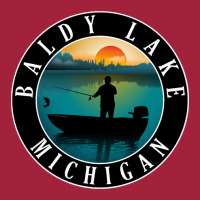 Baldy Lake Fishing Michigan Sunset Basic Youth T-shirt | Artistshot