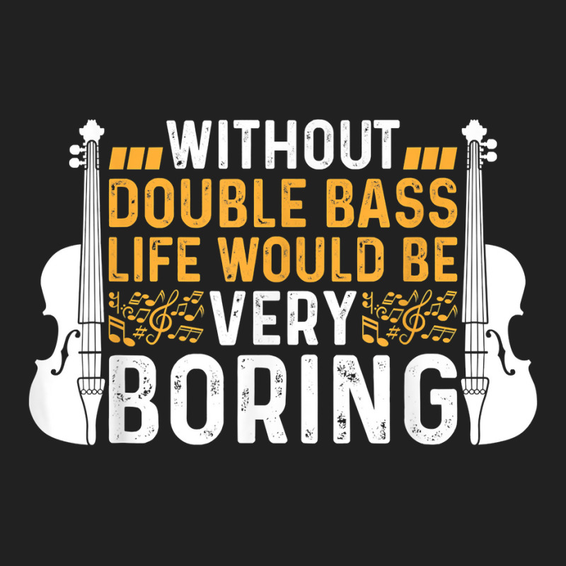 Contrabass Double Bassist   Double Bass Player T Shirt Basic Youth T-shirt by alysestick8m7 | Artistshot